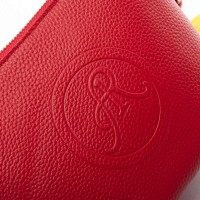 Женская кожаная сумка ALEX RAI 93056 red