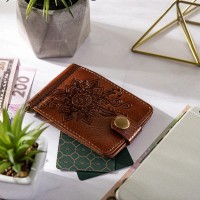 Зажим для купюр Hi Art «Mehendi Classic» MC-01 Crystal Amber