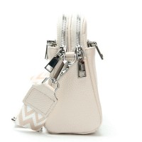 Женский молодежный кожаный клатч ALEX RAI 99092 l.beige