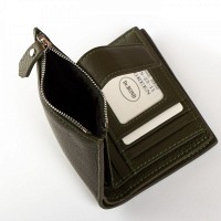 Женский кожаный кошелек Classik  DR. BOND WN-23-11 green