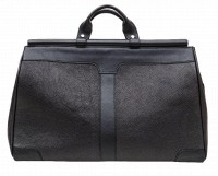 Кожаный черный мужской саквояж TARWA fa-1403-4lx