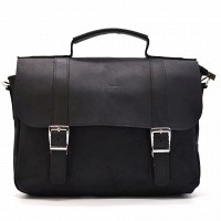 Мужской кожаный коричневый портфель TARWA RA-6008-3md