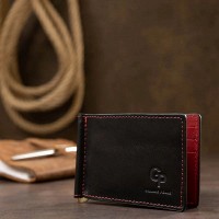 Кожаный зажим для купюр унисекс GRANDE PELLE 11541