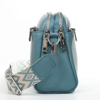 Женская кожаная сумка ALEX RAI 8960 l.blue