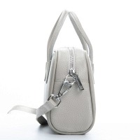 Женский молодежный кожаный клатч ALEX RAI 39059-1 pale grey