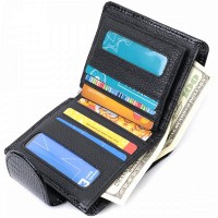 Женский лаковый кожаный кошелек ST Leather 22686 