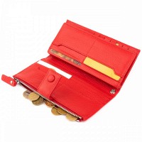 Женский кожаный кошелек ST Leather 19281 Красный