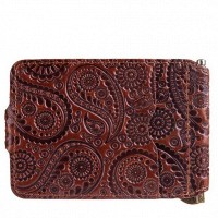 Зажим для купюр Hi Art «Buta Art» MC-01 Crystal Сognac