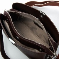 Женская кожаная сумка ALEX RAI 99119 brown