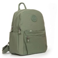 Женский тканевый рюкзак Jielshi 5293 d.green
