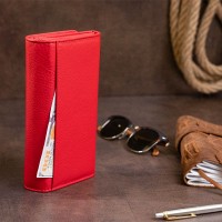 Женский кожаный кошелек ST Leather 19287 Красный