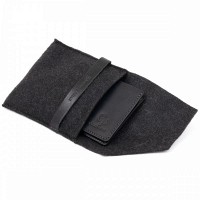 Мужской кожаный кошелек GRANDE PELLE 11309 Черный