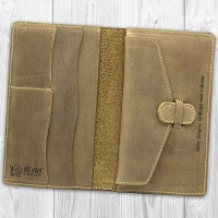 Кожаное портмоне Hi Art 7 wonders of the world PB-01-S19-1020-T002