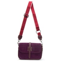 Женская замшевая сумка ALEX RAI 77003 red