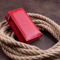 Женский кожаный кошелек ST Leather 19358 Красный