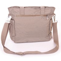 Летняя тканевая сумка Jielshi  3755 mocha