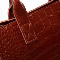 Женская кожаная сумка через плечо ALEX RAI 8804 camel