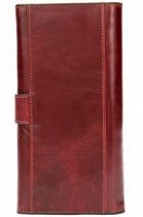 Женский бордовый кошелёк из натуральной кожи Vintage 14916