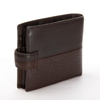 Мужской кожаный кошелек BE BRETTON 308L brown mix