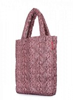 Женская дутая сумка POOLPARTY ns3-brown-sweater