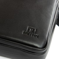 Мужская кожаная сумка через плечо BRETTON 445-4 black