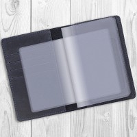 Обложка-органайзер для документов из кожи HiArt AD-01 Shabby Ink