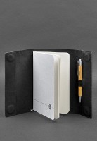 Кожаный блокнот софт-бук BlankNote 7.0 черный Crazy Horse BN-SB-7-G-KR