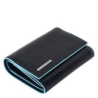 Кожаный кошелек Piquadro Blue Square (B2) PD4145B2R_BLU2