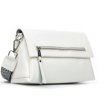 Женская кожаная сумка ALEX RAI 8159 white