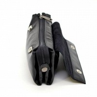 Мужской черный кожаный клатч Tarwa ga-2801-3md