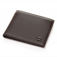 Мужской кожаный кошелек BE BRETTON 208S brown