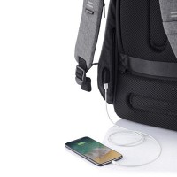 Рюкзак серый антивор XD Design Bobby Hero Regular Grey (P705.292)