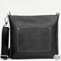 Мужская черная кожаная сумка-планшет Issa Hara «ORIGINAL MAN» В10 (11-31)