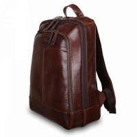 Мужской кожаный рюкзак Ashwood 8144 Brown