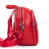 Женская кожаный рюкзак ALEX RAI 2058-9 red