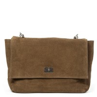 Женская замшевая сумка ALEX RAI DSWR·6A khaki