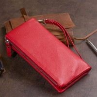 Женский  кожаный кошелек ST Leather 19315 Красный
