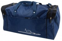 Сумка дорожная 38 л Wallaby 340-4 синяя с черным