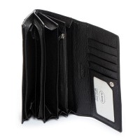 Женский кожаный кошелек Classik  DR. BOND W502 black