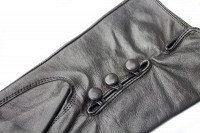 Женские кожаные удлиненные перчатки Shust Gloves 788