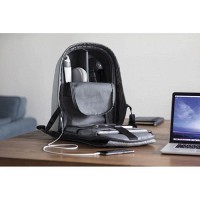 Рюкзак серый антивор XD Design Bobby Hero Regular Grey (P705.292)
