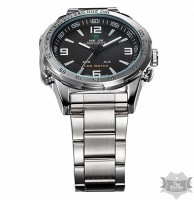 Мужские наручные спортивные часы Weide Standart Silver (1506)