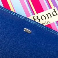 Женский кожаный кошелек Rainbow  DR. BOND   WRN-22  blue
