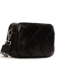 Женская кожаная сумка ALEX RAI 6616 black