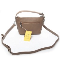 Женская кожаная сумка ALEX RAI 93056 khaki