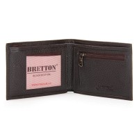 Мужской кожаный кошелек BE BRETTON 208S brown