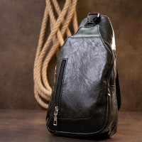 Мужская сумка слинг из кожзама Vintage 20559 