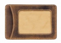 Кожаная кредитница Visconti VSL25 Rasor (oil-tan) с RFID-защитой