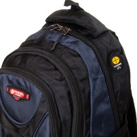 Рюкзак Городской нейлон Power In Eavas 9069-1 black-blue