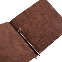 Кожаный зажим для купюр DNK LEATHER DNK-U30-Spring-plus-col-F